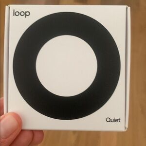 Loop Quiet Earplugs - Noise Reduction - Black - New in Sealed Box